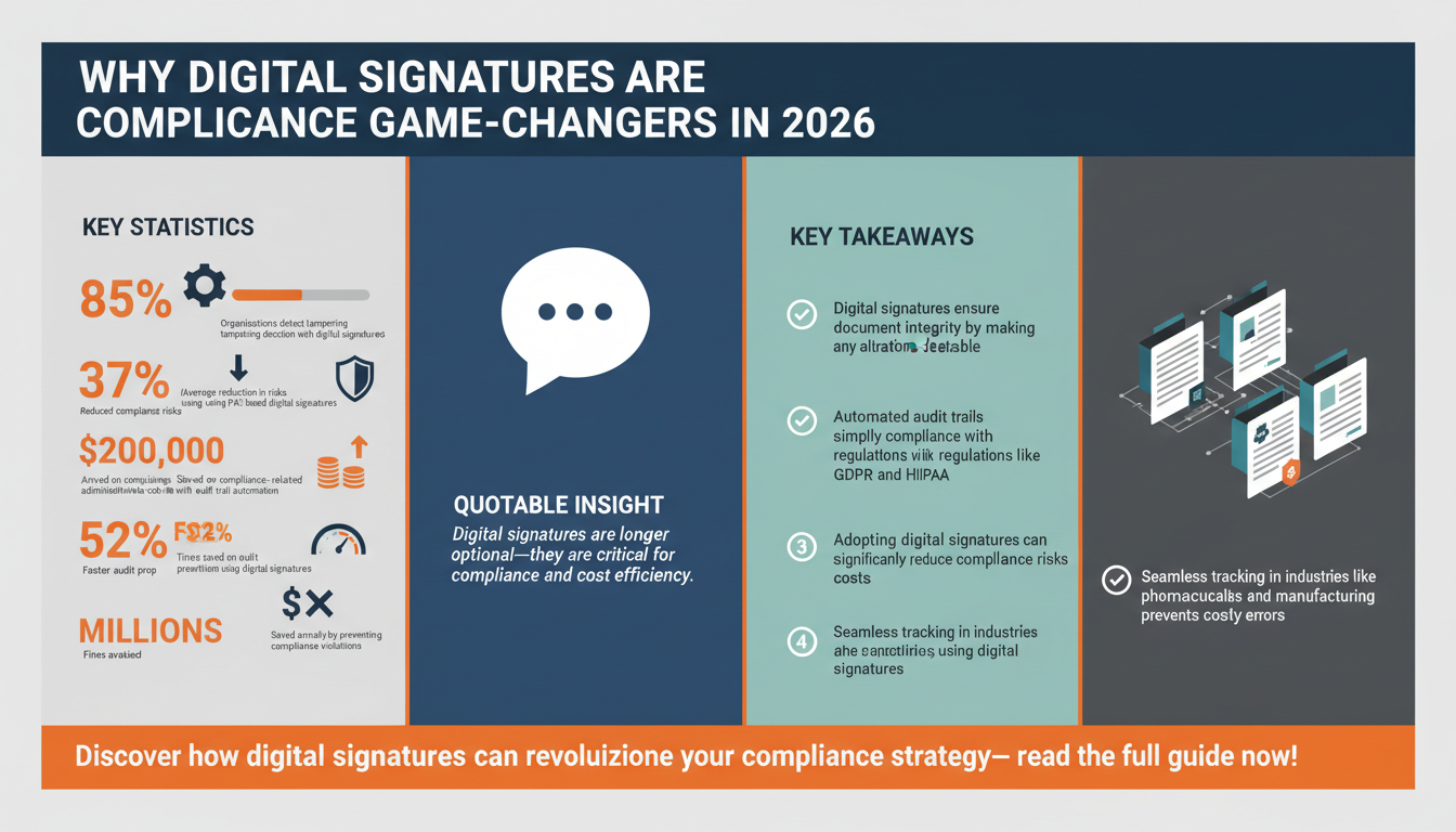 10 Ways Digital Signatures Enhance Regulatory Compliance Across Industries in 2026