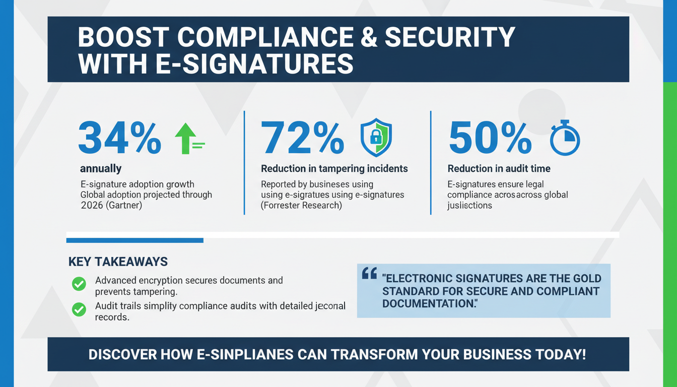 5 Ways Electronic Signatures Enhance Compliance and Security for SMBs and Enterprises