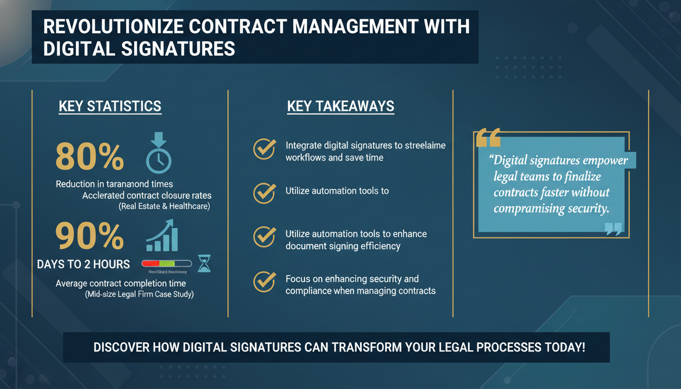 7 Ways Digital Signatures Empower Legal Teams to Manage Contracts More Efficiently