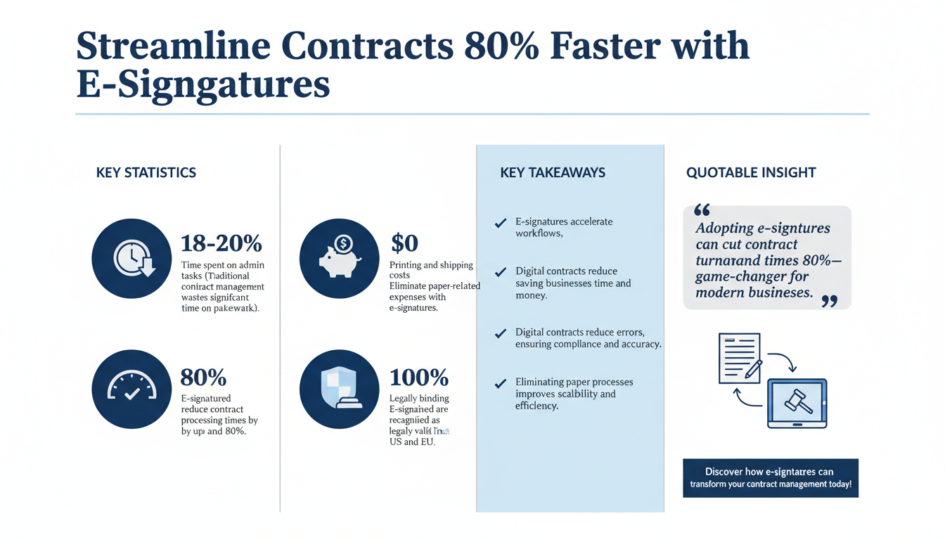 The Ultimate Guide to Streamlining Contract Management with Electronic Signatures