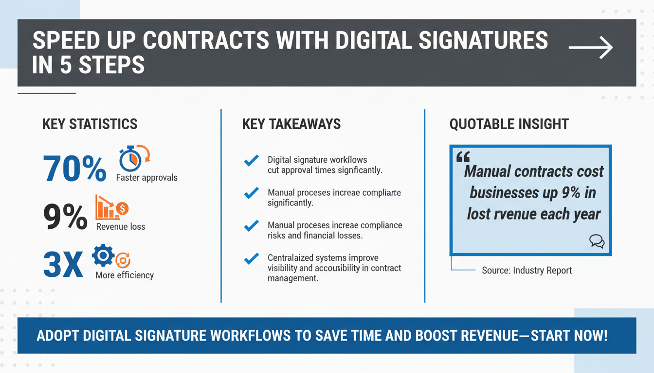 How to Accelerate Contract Negotiations with Digital Signature Workflows: A Step-by-Step Guide for Legal and Procurement Teams