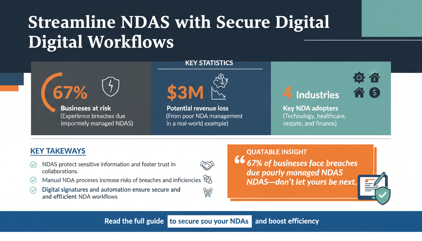 How to Build a Secure, Automated Workflow for NDAs Using Digital Signatures