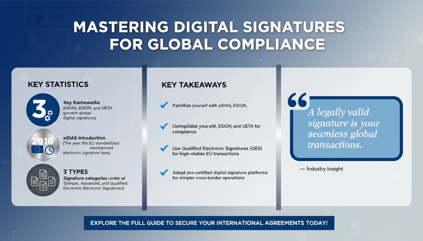 How to Ensure Legal Validity and Security of Digital Signatures Across International Borders