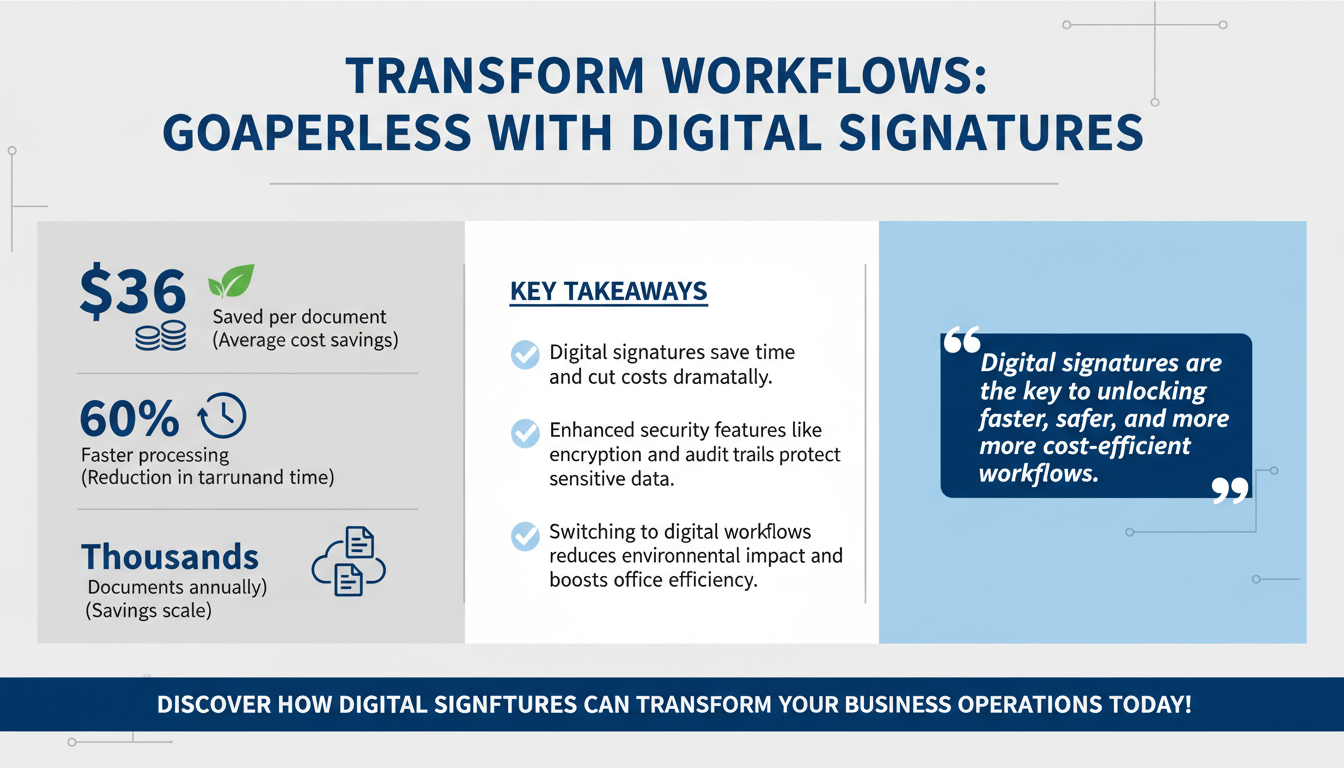 How to Transition from Paper-Based Workflows to Digital Signatures Without Interrupting Business Operations