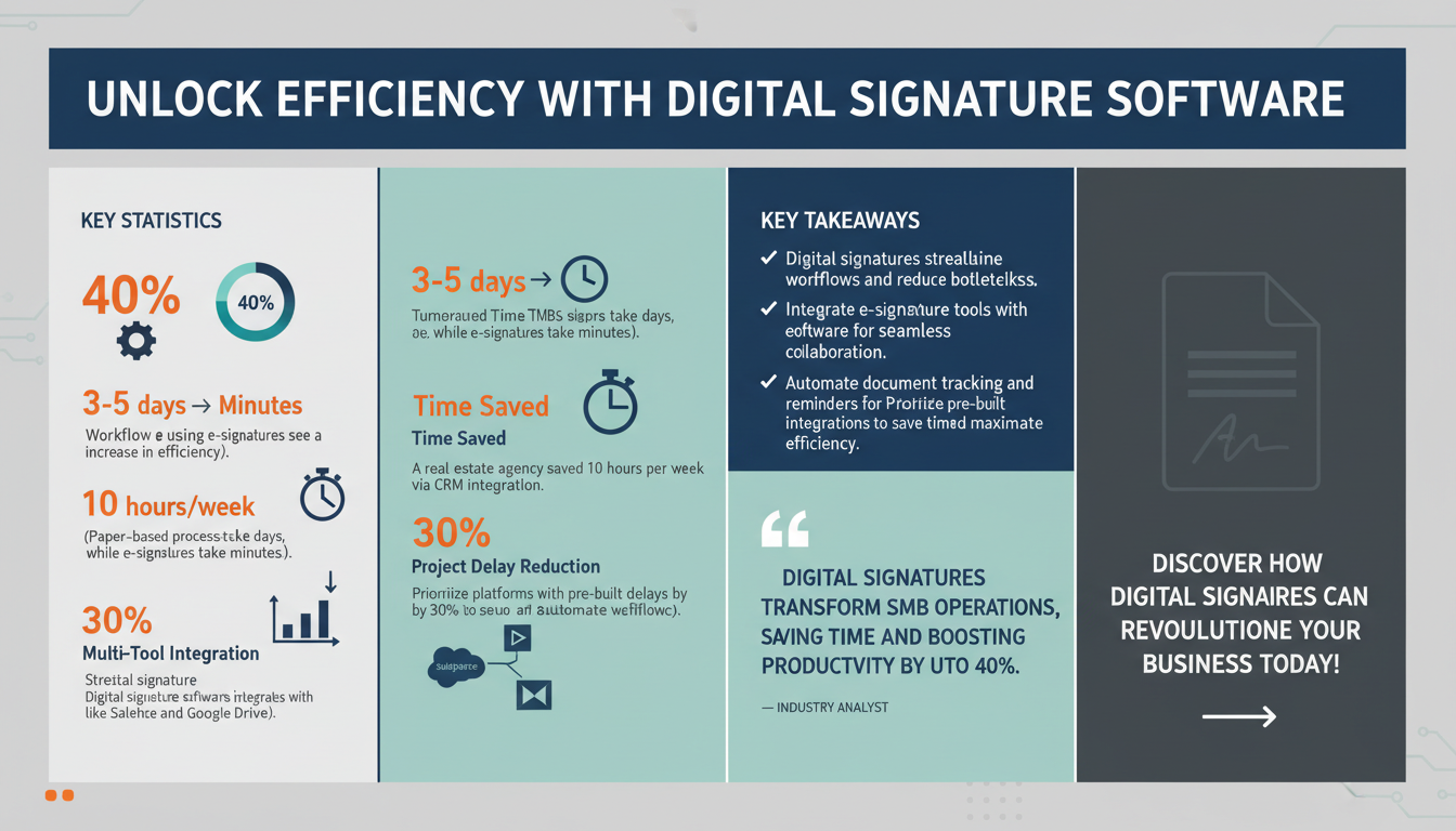The Top Benefits of Digital Signature Software for Small and Medium Businesses: A Comprehensive Guide