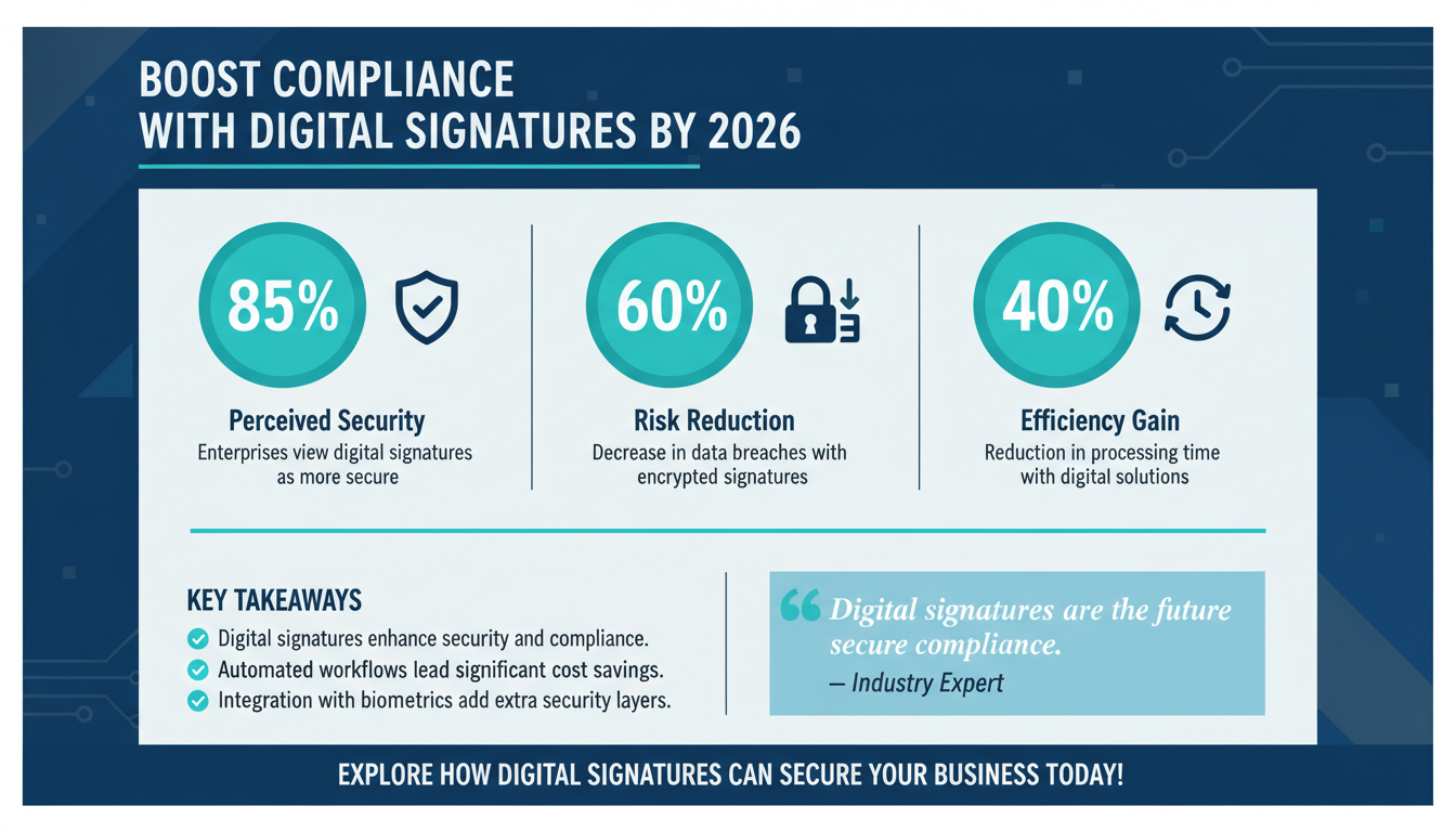 Top 5 Advantages of Using Digital Signatures for Cross-Industry Compliance in 2026
